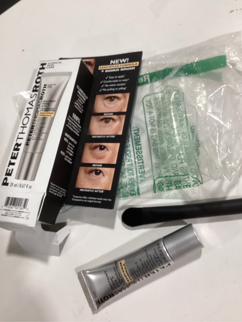 Condition photo showing Good Condition for peter thomas roth | instant firmx® eye temporary eye tightener easy-wear formula | for firming under-eye bags & wrinkles