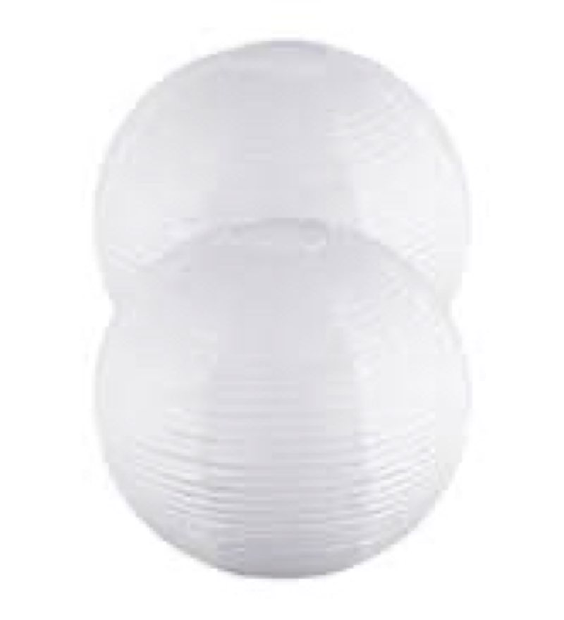 lanties 2 pcs 30 inch white paper lanterns large jumbo round lantern lamp hanging ball luminary for 