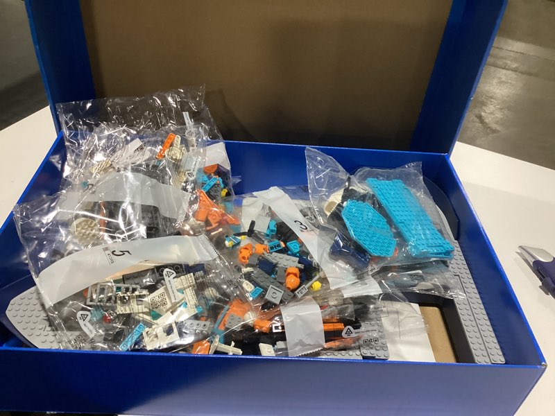 LEGO City Arctic Explorer Ship 60368 Building Toy Set, Fun Toy Gift for 7 Year Old Boys and Girls, w