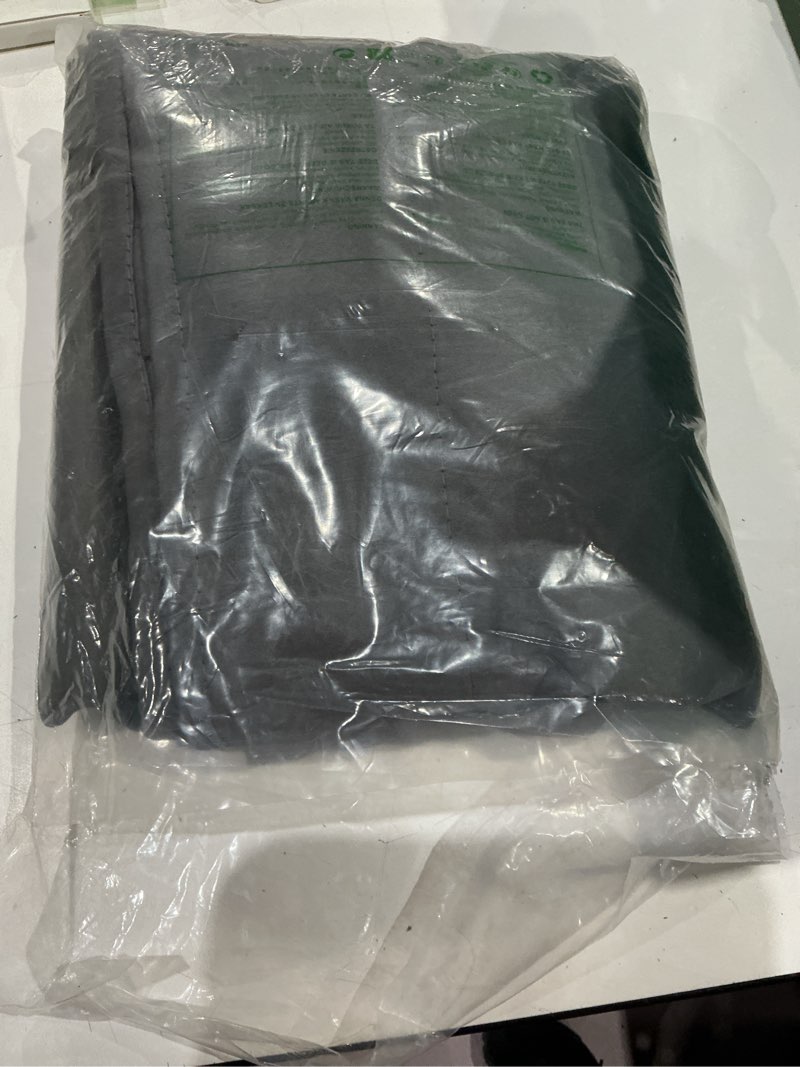 Condition photo showing As Is for nicetown light reducing curtain panels window draperies - (grey color) 52x84 inch, 2 pieces, insulating room darkening drapes for bedroom grey 52"w x 84"l (pack of 2)