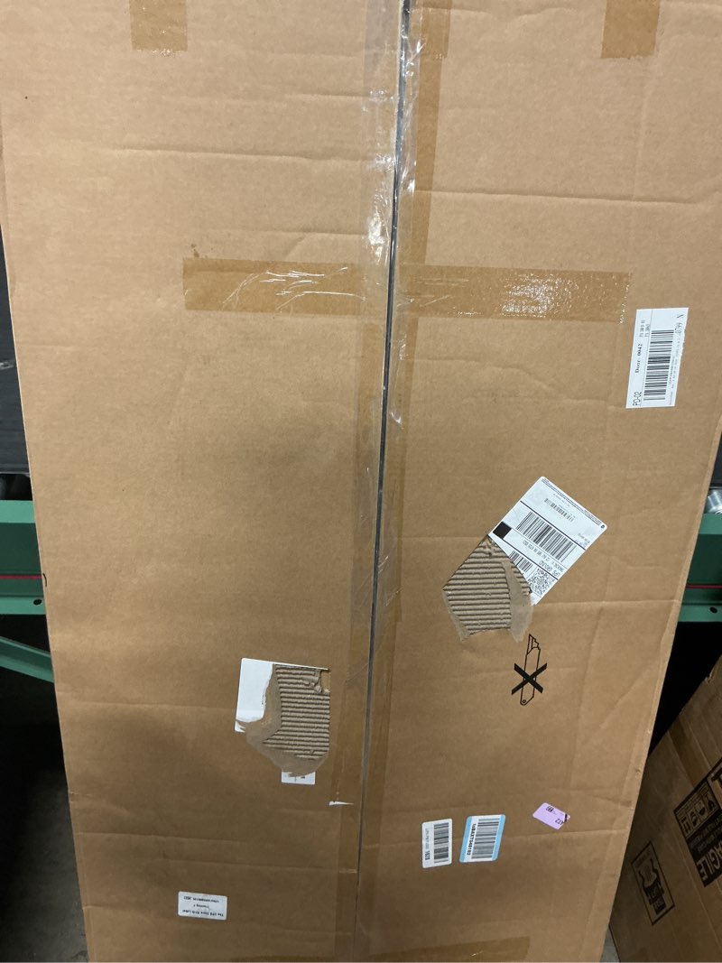 Condition photo showing Good Condition for 71" extra tall pet gate with cat door, fits for 28.7"&37.5" extra wide pressure mounted pet barrier auto-close safety cat gate with walk through door latch,black, no drill black opening 28.7&37.5 inches wide