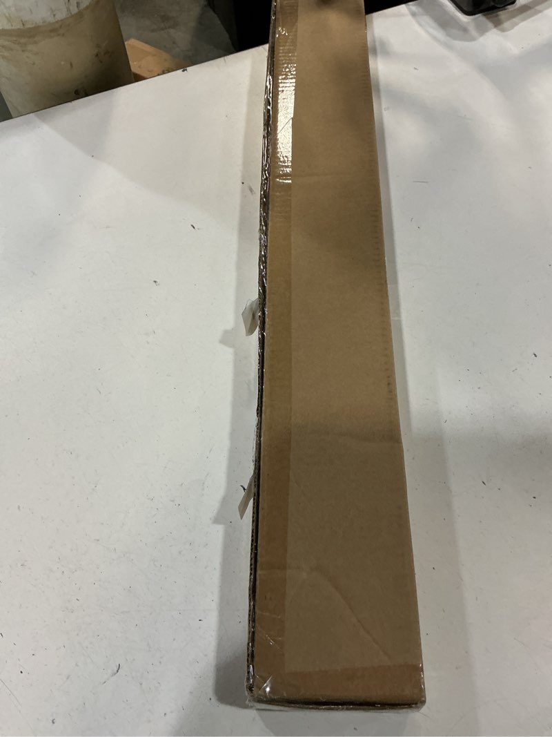 Condition photo showing New/Like New for lazblinds no tools no drill 1" vinyl mini blinds, cordless blinds for windows, light filtering horizontal window blinds & shades, 29" w x 64" h, white cordless-white 29" w x 64" h