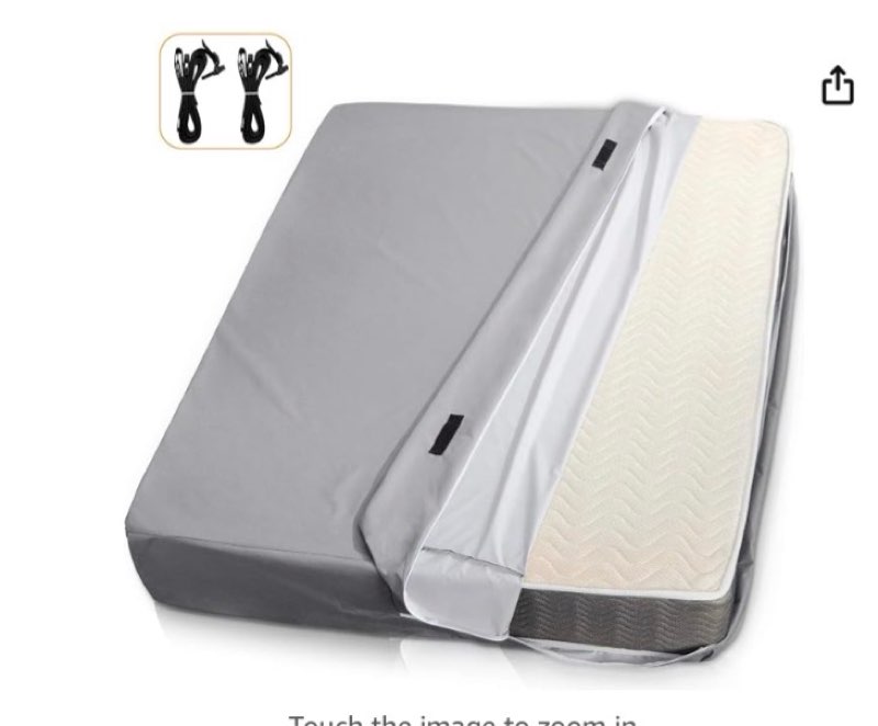 currently unavailable. we don't know when or if this item will be back in stock. delivering to cincinnati 45233 - update location add to list   sponsored   bysure reusable mattress bag (king size) for moving and storage - waterproof & durable mattress cover with strong zipper closure and extra handle belts touch the image to zoom in                      bysure reusable mattress bag (king size) for moving and storage - waterproof & durable mattress cover with strong zipper closure and extra handle belts