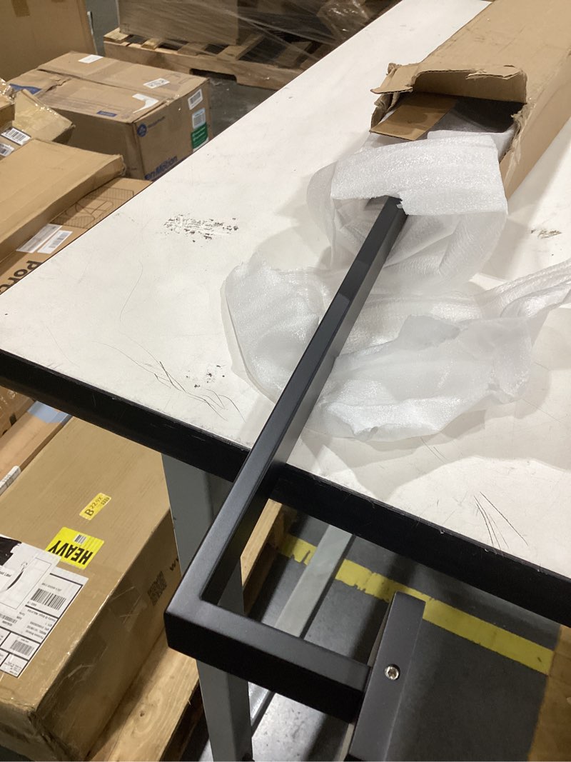 Condition photo showing Good Condition for lanc 24 inch bath towel bar for bathroom wall mounted, matte black towel hanger square towel rack stainless steel shower towel rail towel rod kitchen lavatory hand towel holder, a8804mb-6p1 1 pack 24\" matte black