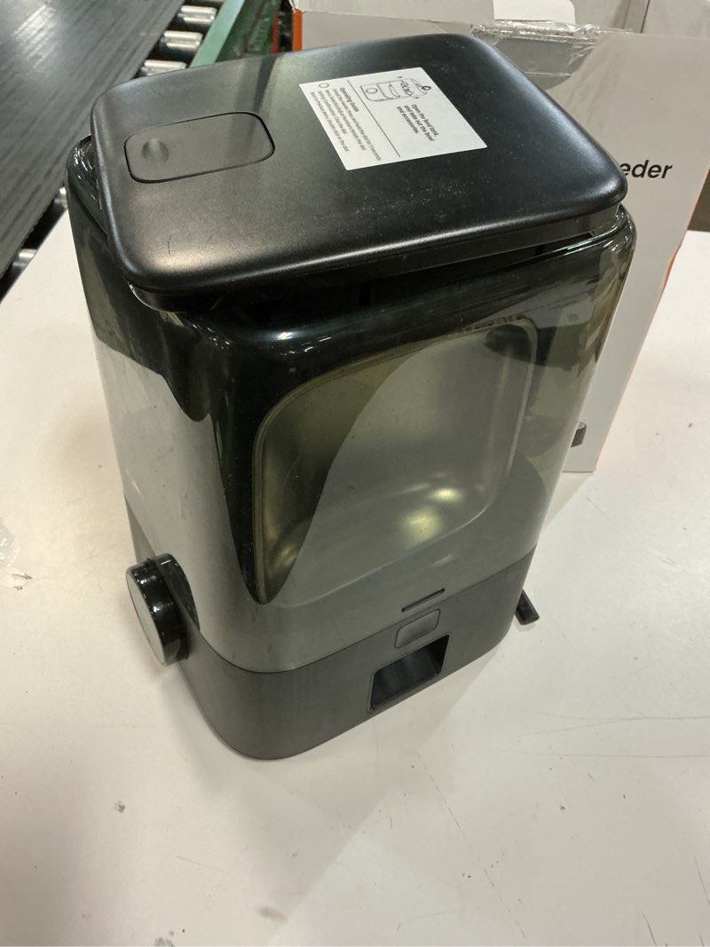 Condition photo showing Good Condition for oneisall cordless wifi automatic cat feeder for 2 cats, rechargeable 100-day battery operated auto cat feeder, 20 cups/5l timed cats food dispenser automatic for large kibble, smart app control
