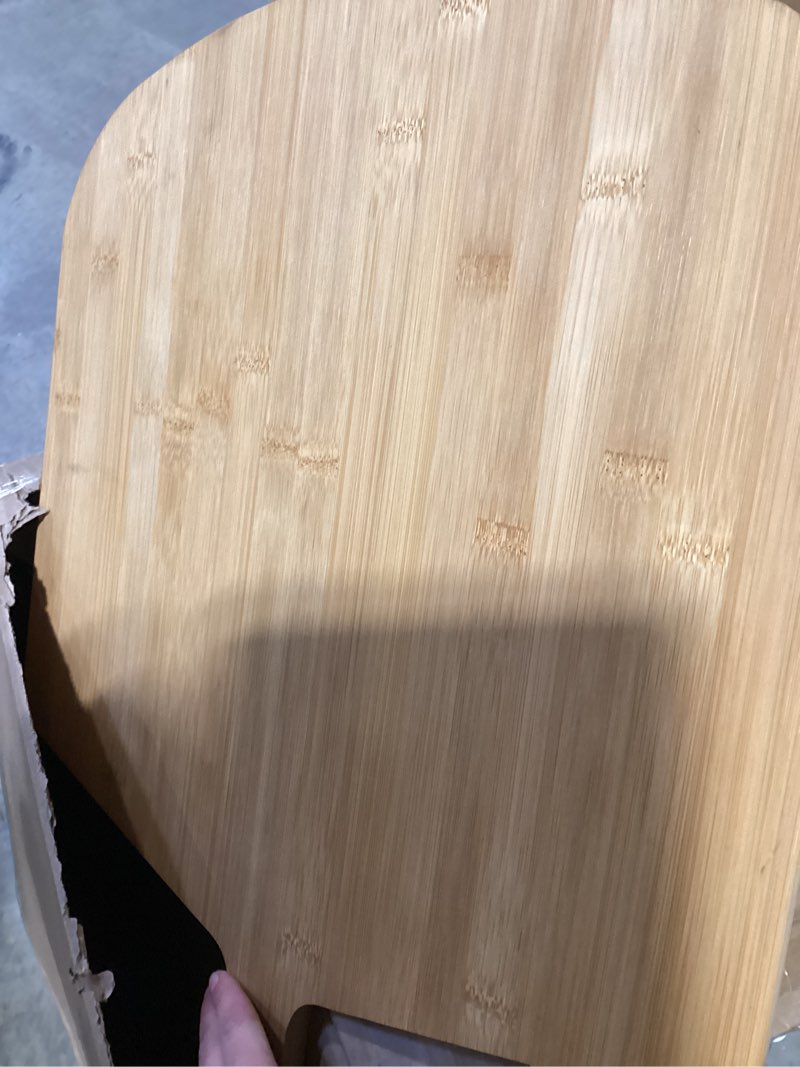 Condition photo showing item condition for Pizza Peel 16inch, Bamboo Board Pizza Paddle Spatula Serving Board, Oven Accessory for Baking Transferring Serving, Wood Cutting Board for Cheese Bread Fruit Vegetables