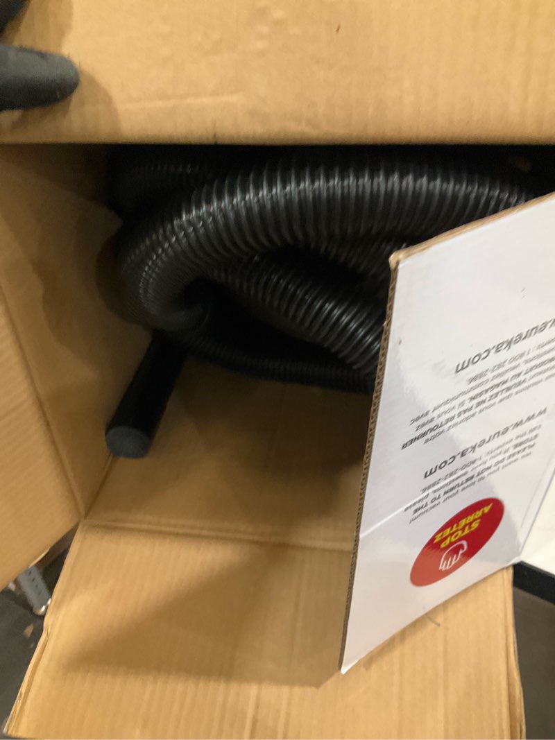 Condition photo showing As Is for Eureka 3670M Canister Cleaner, Lightweight Powerful Vacuum for Carpets and Hard floors, w/ 5bags,Yellow Yellow 3670M with 5 bags