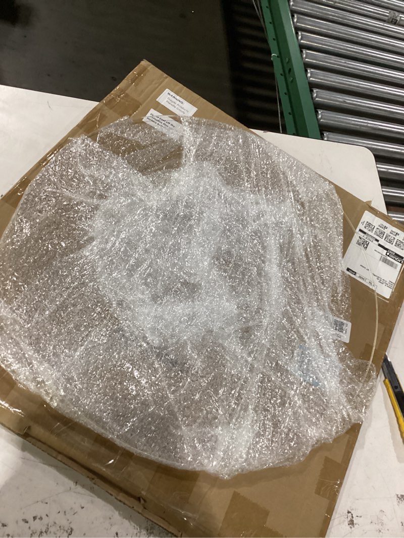 Condition photo showing New/Like New for large round acrylic sheet clear acrylic circle board transparent circle blank plastic disc for table top backdrop diy cake disks crafts(1/4" x 24")