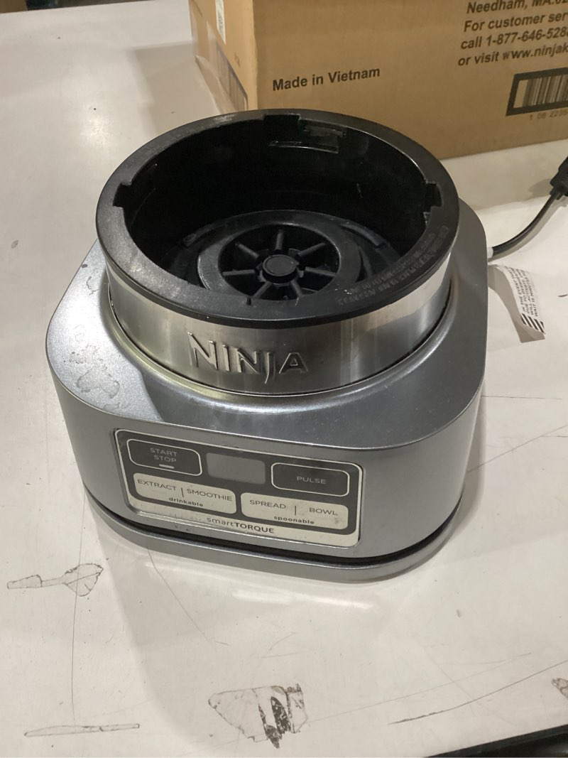 Condition photo showing As Is for Missing parts base only Ninja Blenders for Kitchen | Smoothie Blender, Mixer, Grinder - Premium Blending Performance for Sauces, Frozen Drinks, and More | 1200 Peak Watt Motor | SS101 Foodi Personal Smoothie Maker