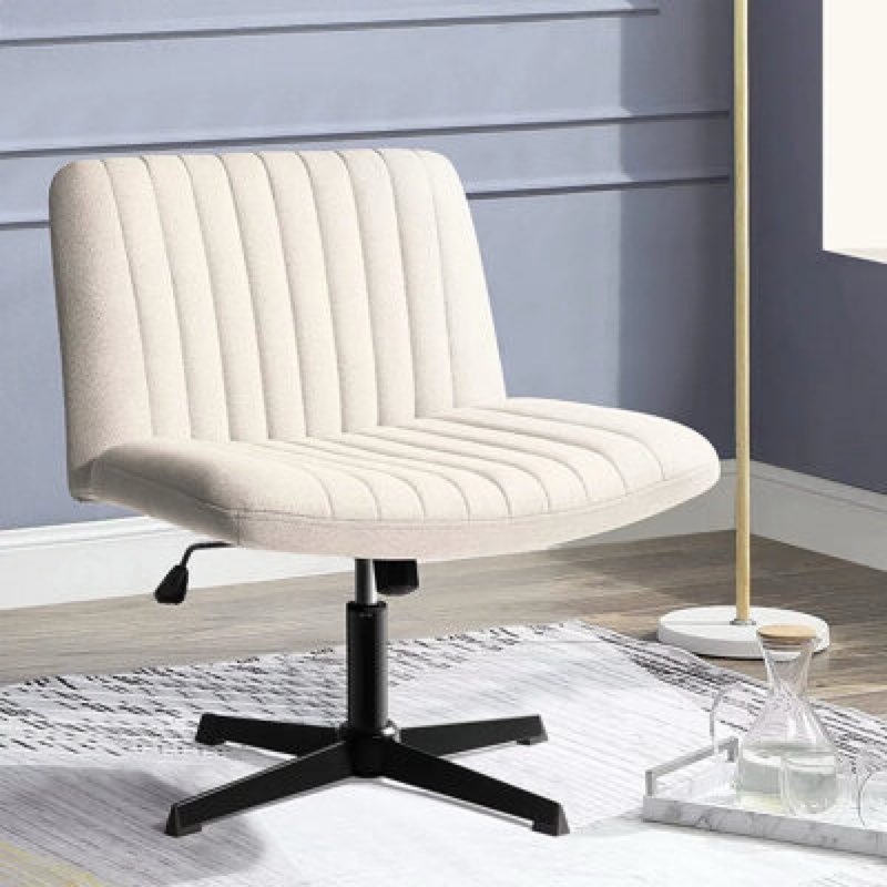 Beaussicot Polyester Desk Chair no Wheels