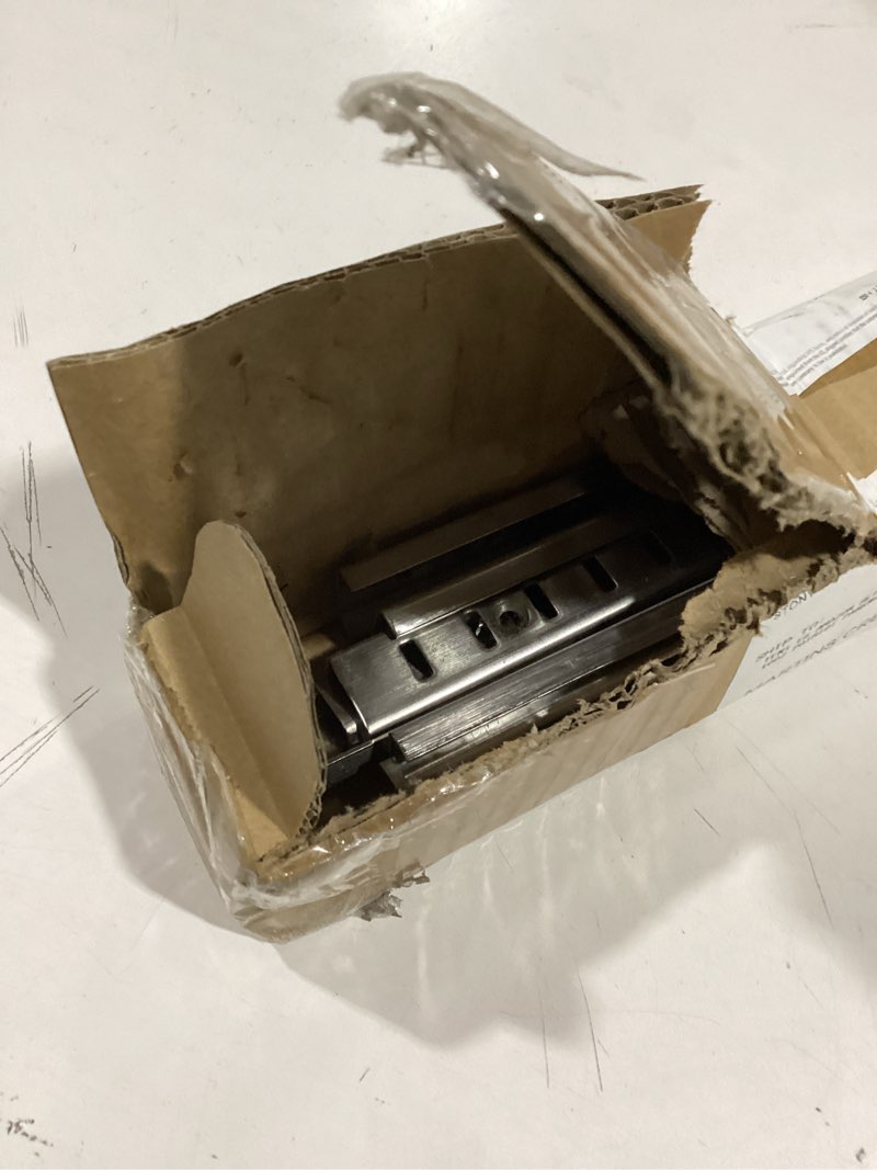 Condition photo showing Good Condition for Adjustable Shelf Bracket 40 Inch 8 Pack Silver Shelf Pilaster Strips Shelf Rail Shelf Track Adjustable Wall Shelves Shelf Standards and Supports for Cabinet Closet Organization Silver-40inch 8pcs pilaster