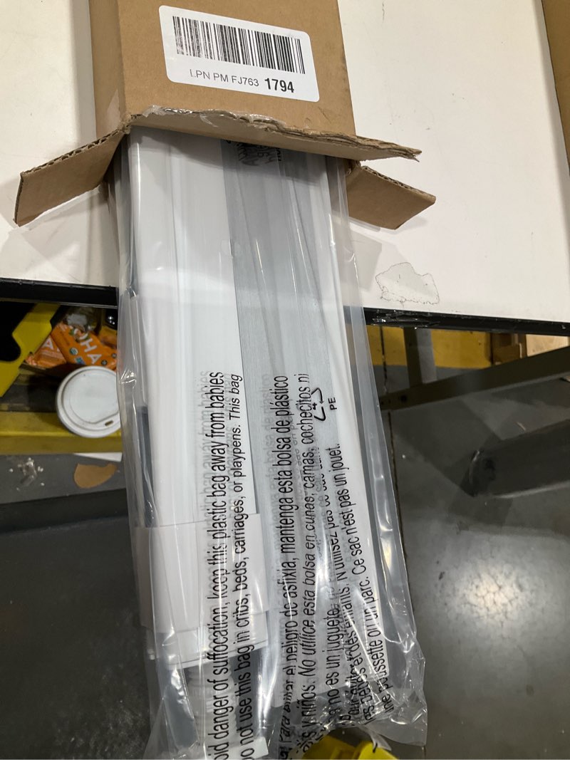 Condition photo showing Good Condition for LazBlinds No Tools No Drill Cordless Cellular Shades, Blackout Light Blocking Honeycomb Shades for Home, Thermal Insulation Blinds for Windows, 24.5" W x 72" H, White Blackout-white 24.5" W x 72" H