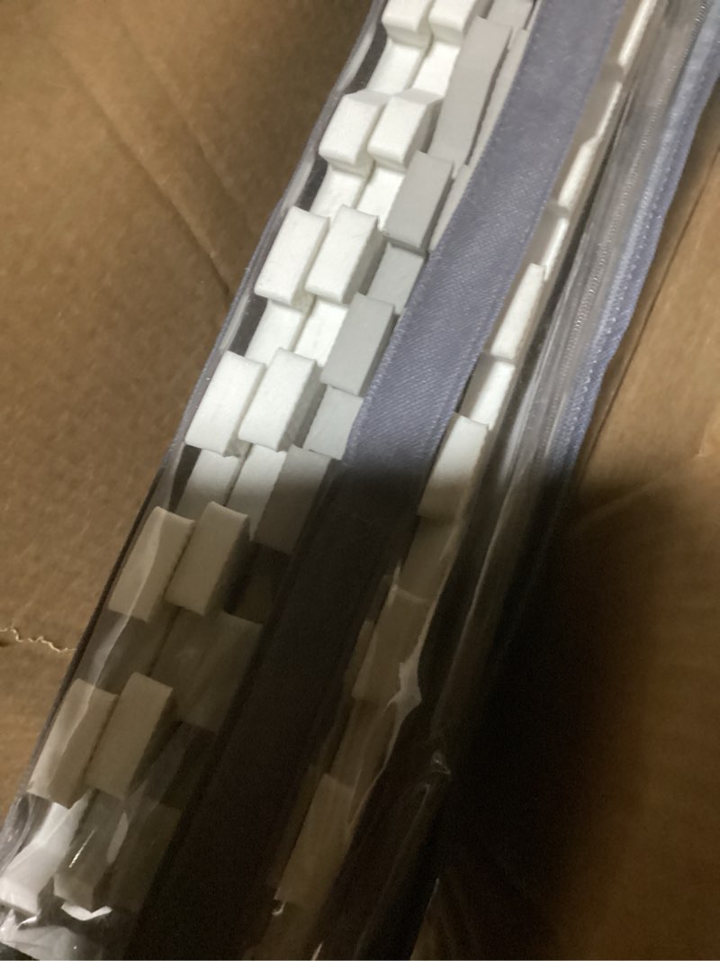 Condition photo showing As Is for Baby Play Mat Tiles Extra Large Thick Non-Toxic Foam Floor Puzzle Mat Interlocking Activity Playmat for Infants Toddlers Kids Crawling Tummy Time 74x74 Inches (Grey/White)