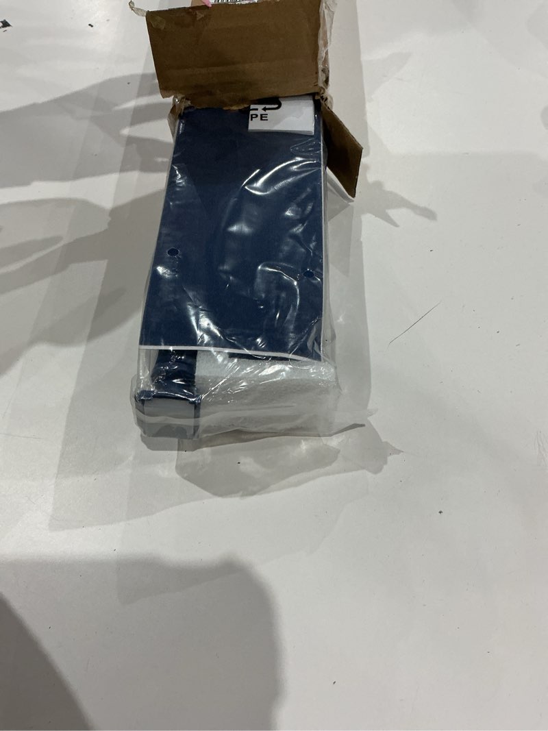 Condition photo showing New/Like New for lazblinds 100% blackout roller shades, no tools no drill cordless blinds for windows, thermal insulated uv protection privacy window shades for bedroom (29.5''w x 72''h, navy blue) navy blue 48''w x 72''h