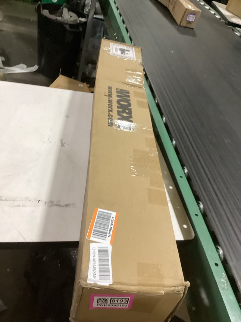 Condition photo showing New/Like New for worx nitro 24" cordless hedge trimmer, electric hedge trimmer with dual-action blades & 3400 spm, brushless bush trimmer with 180° rotating handle, 2 batteries & charger included, wg286 24" 40v hedge trimmer w/(2)2.0ah batteries