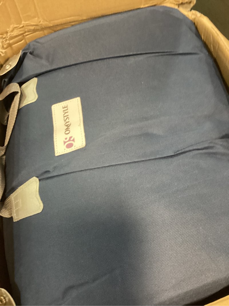 Condition photo showing As Is for king size weighted blanket 45lb(88''x104'', dual-sided), cozy warm velvet & cooling tencel fabric reversible king weighted blanket for adults & couples all season use - carry bag included, dark grey king | 88''x104'' - 45lbs dark grey