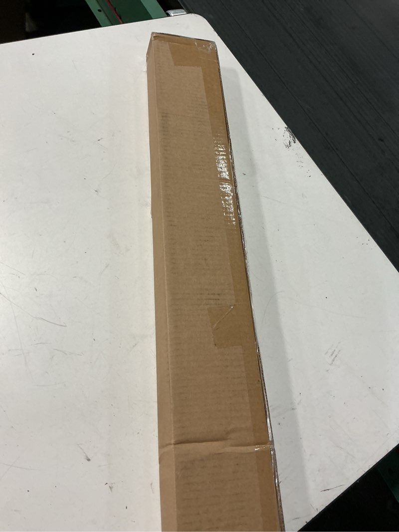 Condition photo showing New/Like New for lazblinds no tools no drill 1" vinyl mini blinds, cordless blinds for windows, light filtering horizontal window blinds & shades, 34" w x 48" h, white cordless-white 34" w x 48" h