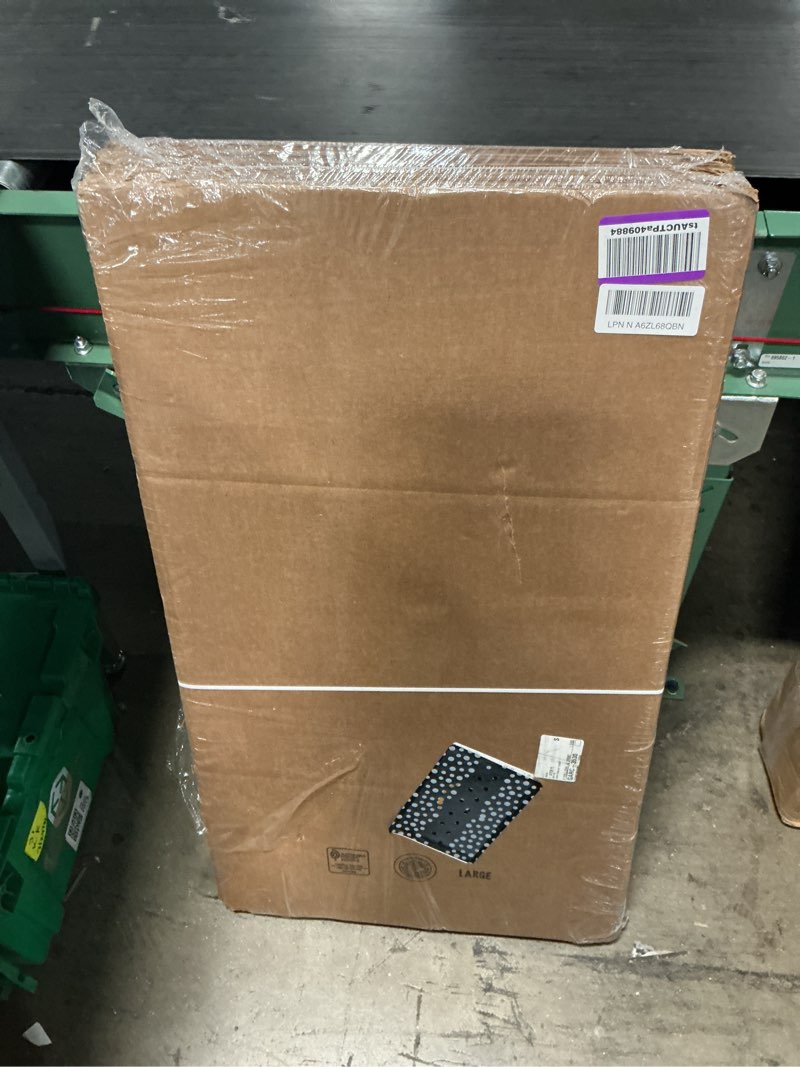 Condition photo showing As Is for amazon basics cardboard moving boxes for packing and shipping, large size, 20" x 20" x 15", brown, 6-pack large, 6-pack