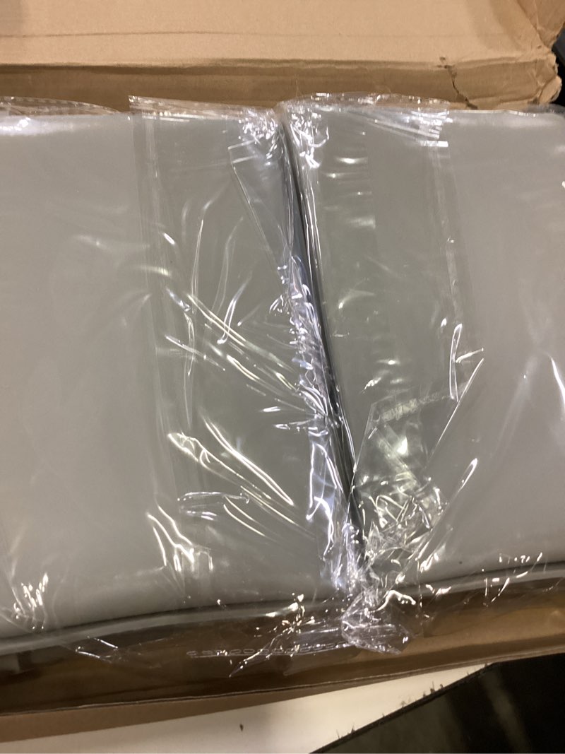 Condition photo showing New/Like New for seiri 2pcs washer and dryer covers for the top, 26" x 26" silicone dryer top protector mat non-slip waterproof washing machine cover protector top load for laundry & kitchen (light gray) light gray | 26" x 26" in | 2pcs 26" x 26" in