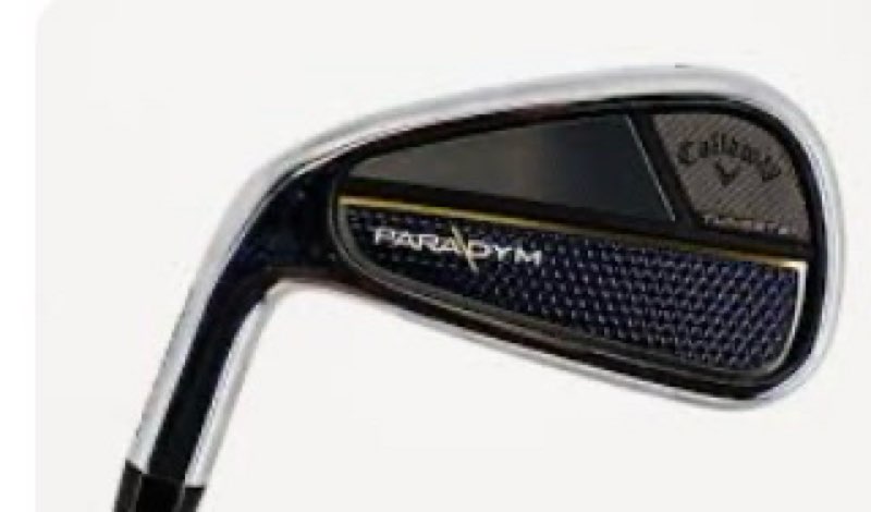Callaway Golf 2023 Paradym Individual Iron (Left Hand, Graphite Shaft, Regular Flex, 8 Iron)