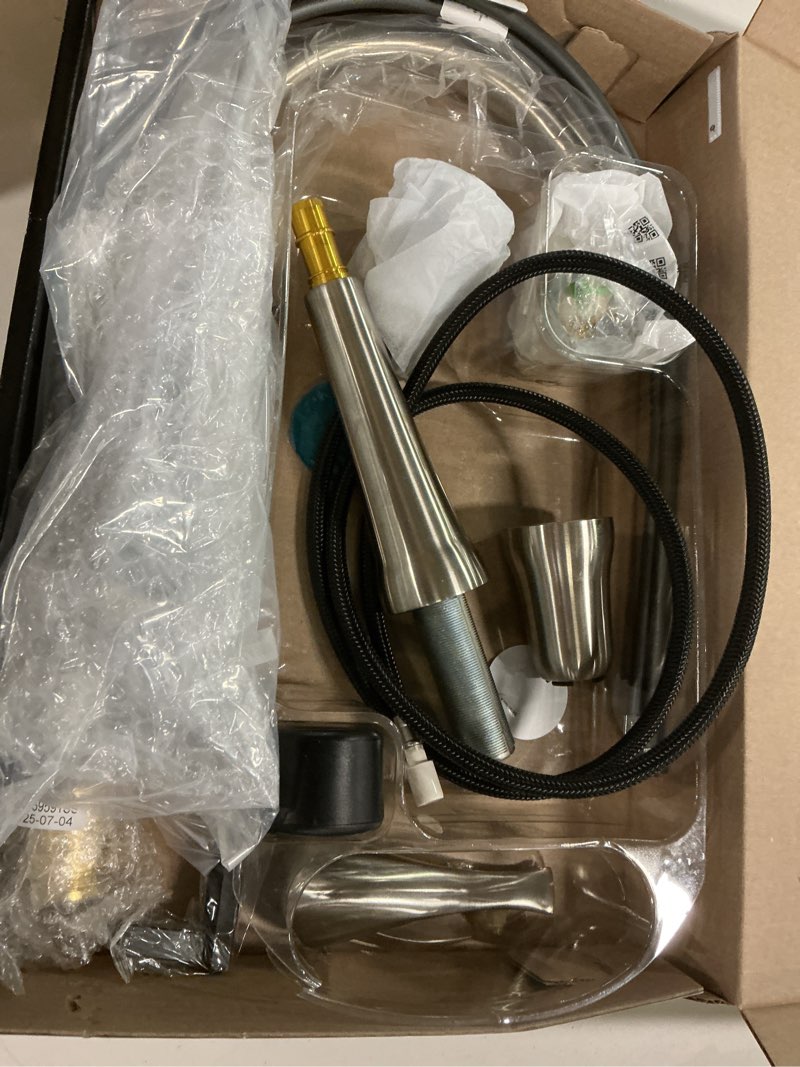 Condition photo showing Good Condition for Delta Kate® Single Handle Pull-Down Kitchen Faucet with Soap Dispenser