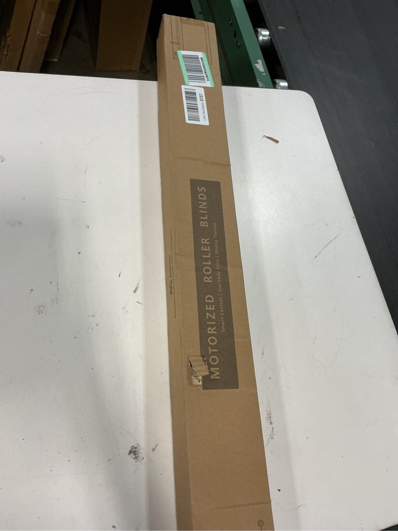 Condition photo showing New/Like New for allesin motorized blinds with remote | automatic blackout roller shades, easy install & smart control white