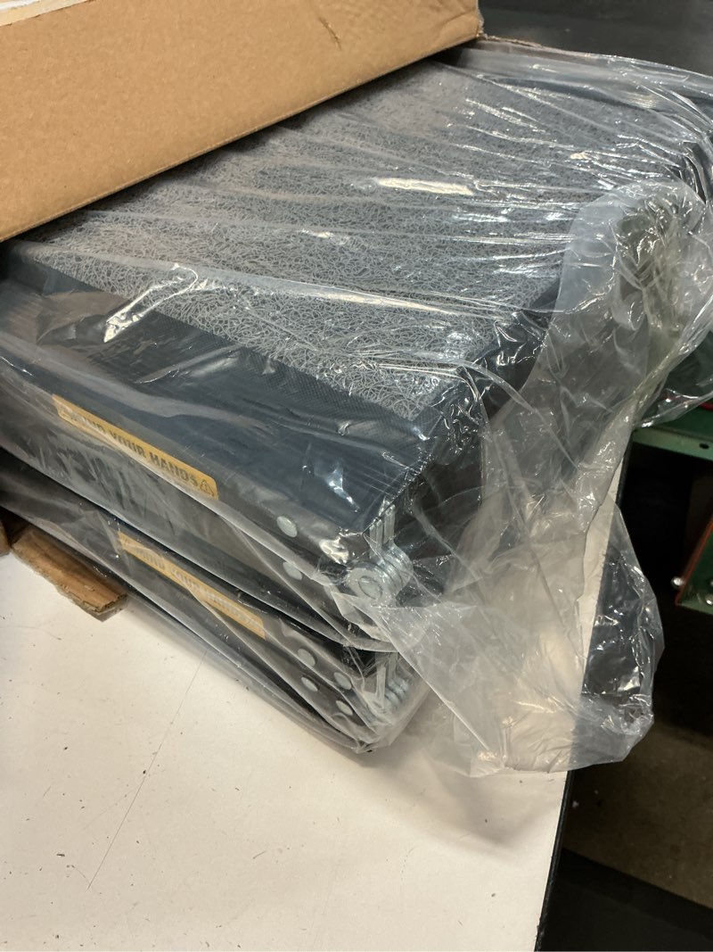 Condition photo showing Good Condition for dog ramp for car 63" long & 17" wide portable dog ramps for large dogs with non-slip rug surface dog car ramp for suv car & truck, folding dog ramp up to 250lbs