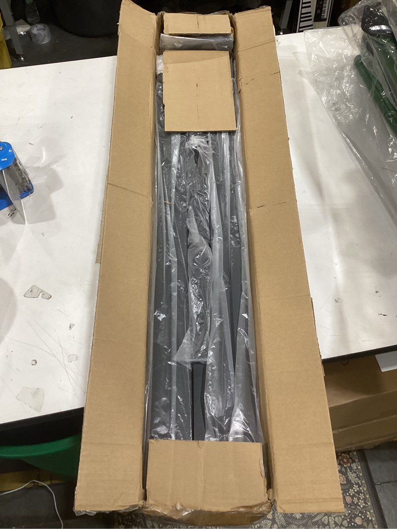 Condition photo showing Good Condition for muzata 25pack 32'' aluminum deck balusters facemount rectangular railing metal spindles with screws stair porch staircase deck spindles for wood and composite fencing wt34 32" 25