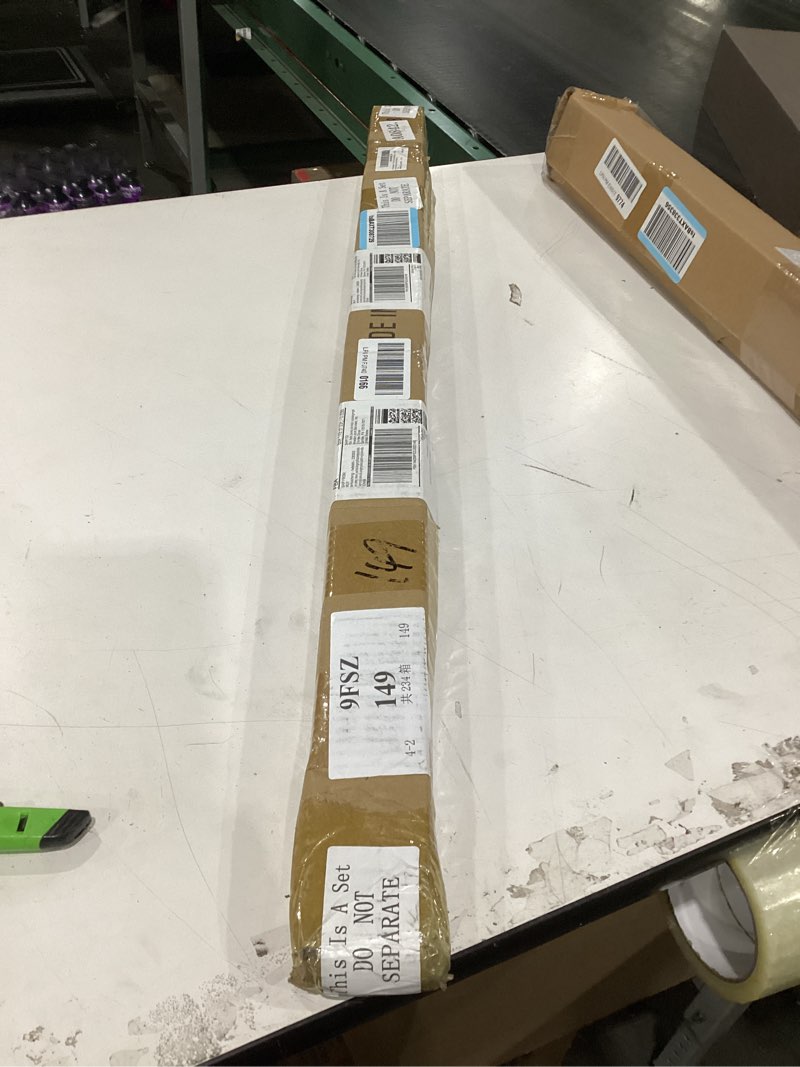 Condition photo showing New/Like New for 1 Pcs 36" Double Bubble Kerf Door Sweep 1-3/4" Wide Vinyl Weatherstrip Seal for Exterior Doors, Energy Efficient Draft Stopper, Easy Slide in Installation, Blocks Dust/insects/noise (White)