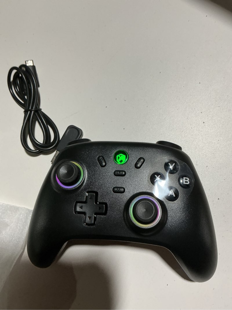 Condition photo showing Good Condition for ECHTPower Wireless PC Gaming Controller - Hall Effect Joystick, 2.4G & Wired 1000Hz Polling Rate, 800mAh Battery, Adjustable Turbo/Vibration - for PC/Switch/iOS/Android Black