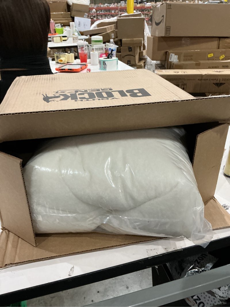 Condition photo showing Good Condition for dacron polyester cushion wrap for foam padding, 36inch x 5yards upholstery batting, quilt batting by the roll, 200 gsm medium thickness upholstery batting for cushions and diy upholstery projects