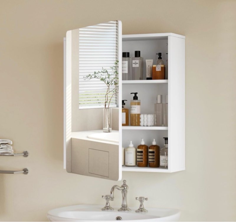 medicine cabinet with mirror 