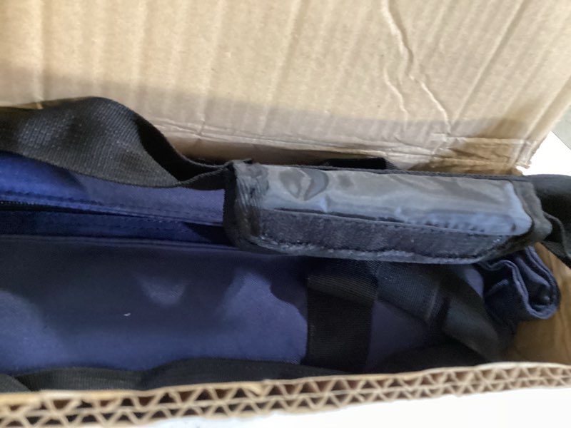 Condition photo showing Good Condition for american mahjong tile set,166 white tiles mahjong set,4 colors mahjong racks,travel mahjong set with blue carrying bag blue bag--white
