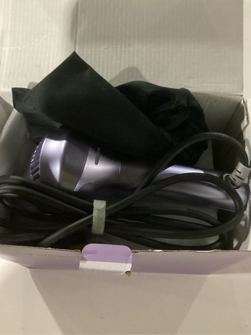 Condition photo showing item condition for Vacuum Steamer for Clothes, 3500Pa Suction Handheld Clothes Steamer,Multiple mode adjustment?Portable Travel Steamers for Clothes, Steaming & Ironing 2 in 1?400ml Water Tank (for 110-120V) Purple