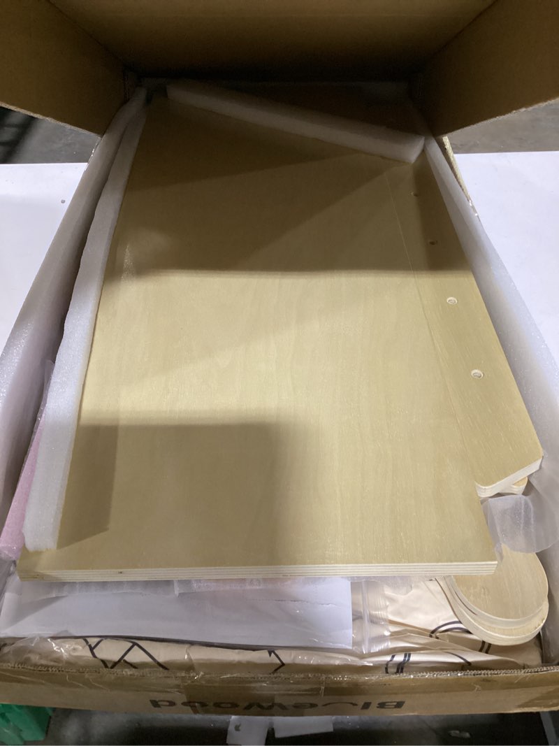 Condition photo showing Good Condition for BlueWood Pikler Triangle Set with Cushion, 8-in-1 Climbing Toys for Toddlers, Montessori Philosophy Play Jungle Gym with Arch, Ramp, Ladder(Elegant Gray) Essential - Elegant Gray - 8 in 1