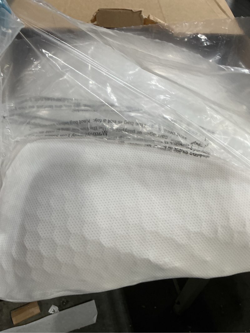 Condition photo showing As Is for Purple Harmony Pillow – Talalay Latex Foam Cooling Pillow for Combo or Side Sleepers, 360º Hex GelFlex Grid for No-Pressure Support and Luxurious Weightless Feel - Standard, Medium Feel, Med Height