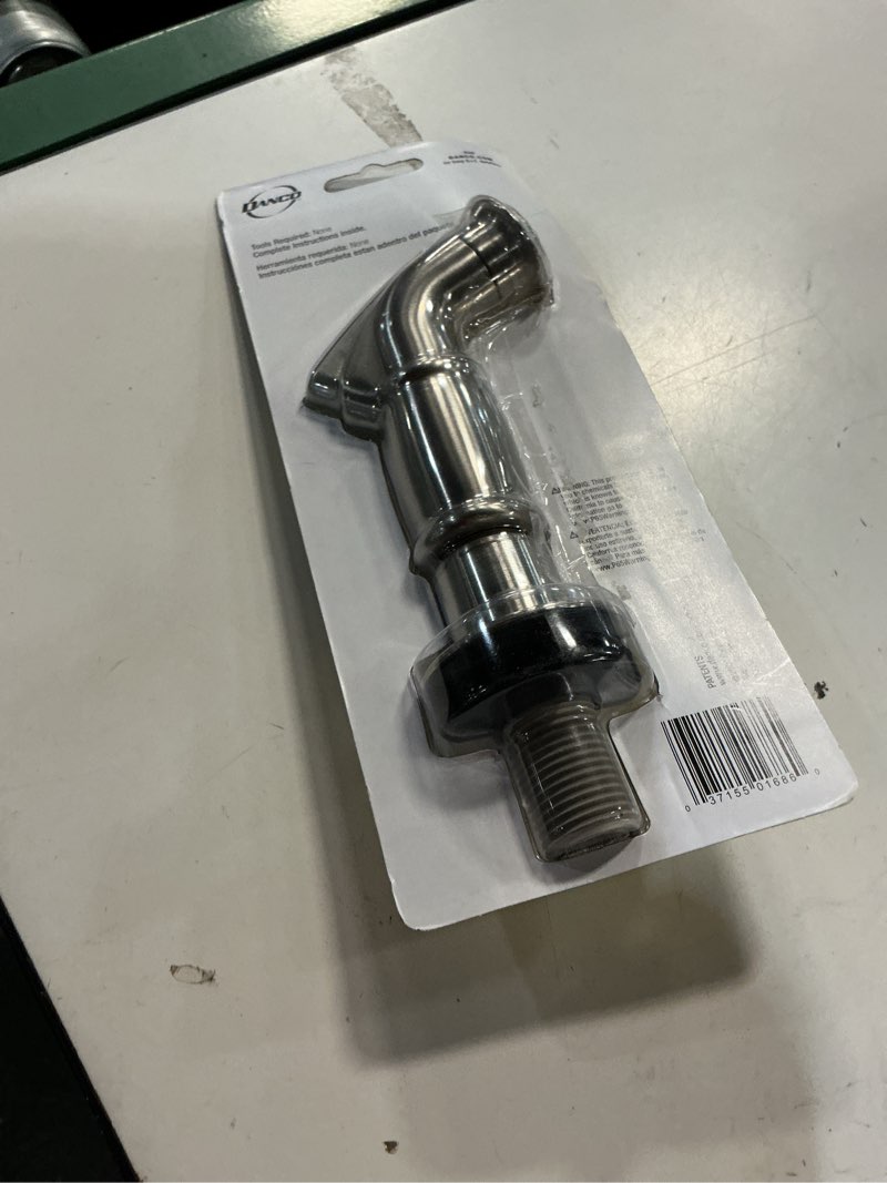 Condition photo showing As Is for danco for universal brushed nickel kitchen faucet sprayer