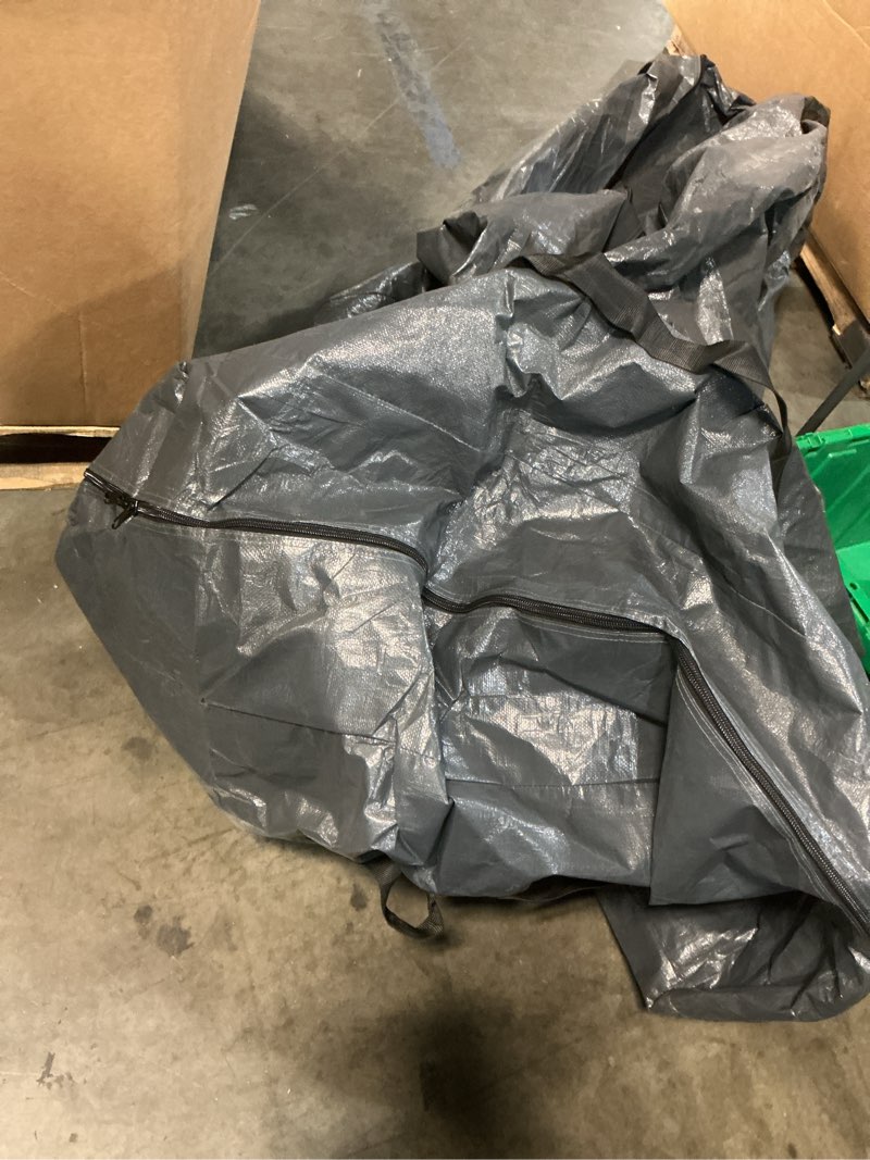 Condition photo showing As Is for extra large moving bags 260 liters with zippers