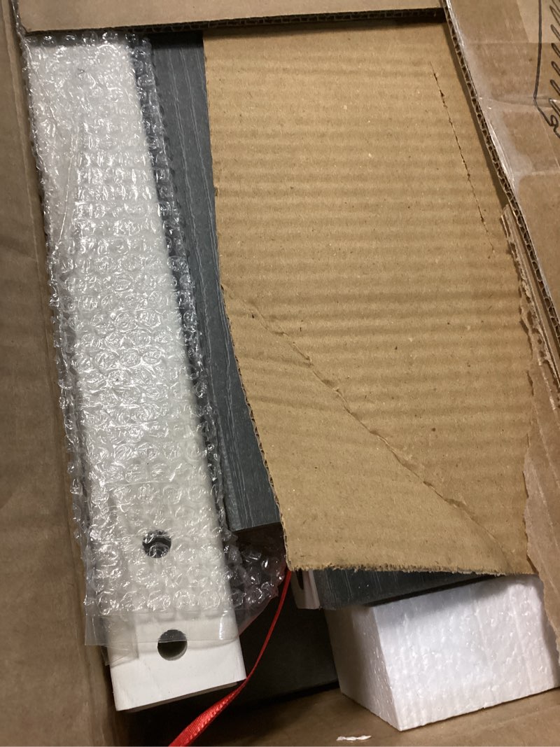 Condition photo showing New/Like New for HDPE Waterproof Shower Bench,Shower Seats for Adults Shaving Legs,Shower Stool for Inside Shower 300 Lbs Capacity (Grey&White, 16.5 * 11.8 * 16.3) Grey&white 16.5 * 11.8 * 16.3