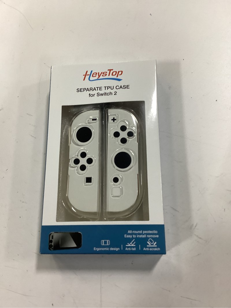 Condition photo showing New/Like New for HEYSTOP Switch 2 Case for Nintendo Switch 2(2025), Switch 2 TPU Cover, Protector Case Cover for Switch 2 Accessories with 6 Thumb Caps and Screen Protector, Anti-Slip, Shock-Proof,Anti-Scratch