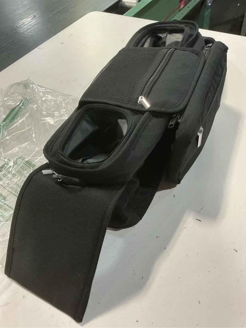 Condition photo showing As Is for baby & pet stroller organizer with insulated cup holder adjustable shoulder strap