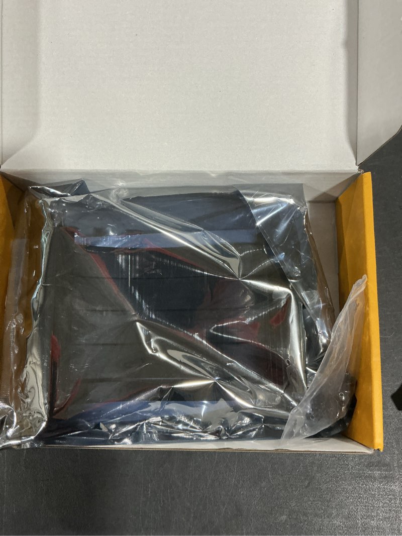 Condition photo showing Good Condition for EZDIY-FAB Vertical GPU Mount with High-Speed PCIE 4.0 Riser Cable, ARGB Module, 115mm/4.52in Flexible Extension, 90 Degree Connector, Only Compatible to Full-Opened PCIe Slots-Black-YIHPI344-2