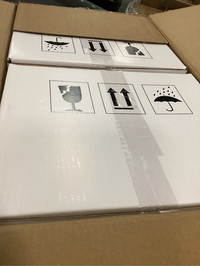 Condition photo showing New/Like New for CVNC 432HZ 7-12 Inch Set Of 7 Pcs Frosted Quartz Crystal Singing Bowls With 2 Pcs Carrying Case bag Sound Healing White 7"-12" Set