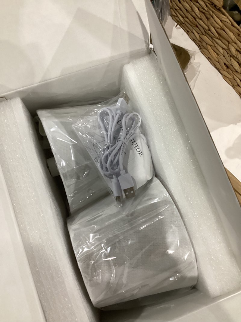 Condition photo showing Good Condition for Kakanuo Cordless Table Lamps Rechargeable Set - 2 Pack Silver 4000mAH Battery Operated Lamps for Decor, 3000K Stepless Dimming Touch Wireless Lamp for Bedroom, Dining Table, Living Room, White Shade White - Silver 2 Pack - 15.8in