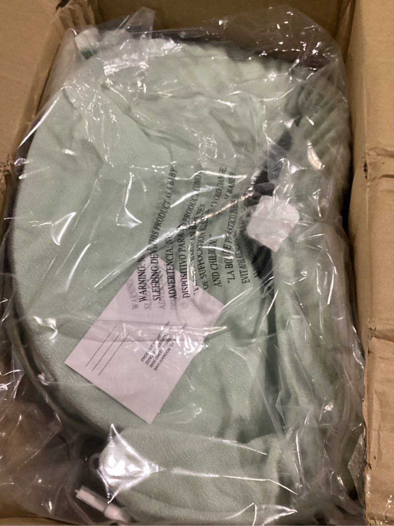 Condition photo showing Good Condition for My Brest Friend Nursing Pillow - Deluxe - Enhanced Comfort w/Slipcover - Ergonomic Breastfeeding Pillow for Ultimate Support for Mom & Baby - Adjustable Pillow W/Handy Side Pocket, Spring Green