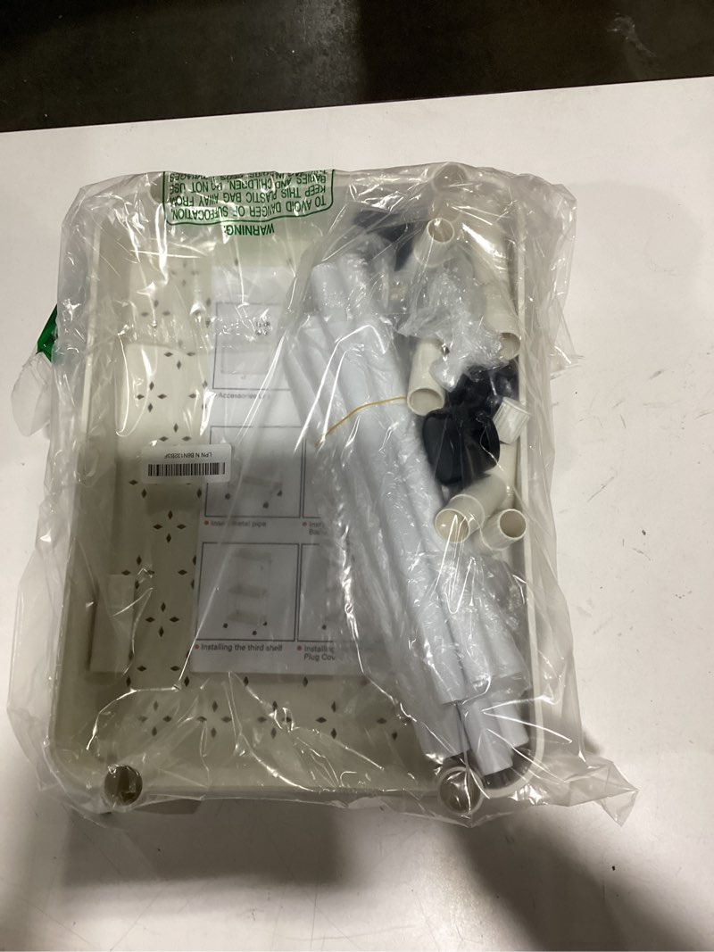 Condition photo showing New/Like New for Baby Diaper Caddy, Plastic Movable Cart for Newborn Nursery Essentials Diaper Storage Caddy Organizer for Changing Table & Crib, Easy to Assemble, Beige