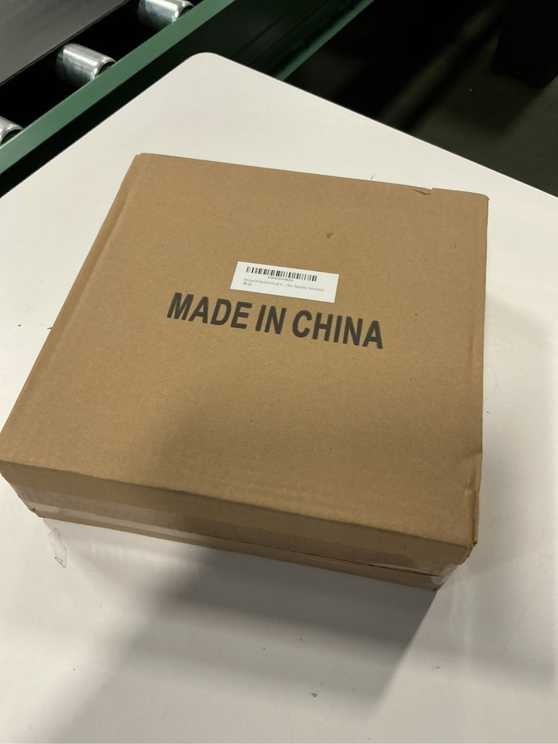 Condition photo showing New/Like New for Divided Rotating Serving Tray with Lid and Handle,Portable Snackle Box Container,Spinner Organizer and Storage for Adults,Child,Fruits,Candy,Nuts,Veggie,Charcuterie,Snacks,Picnic,Road Travel Party Pink