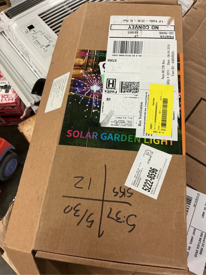 Condition photo showing Good Condition for solar garden lights