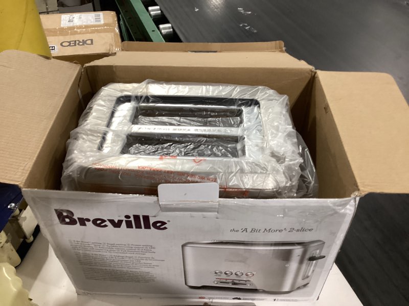 Condition photo showing Good Condition for breville bta720xl bit more toaster, 2 slice, brushed stainless steel
