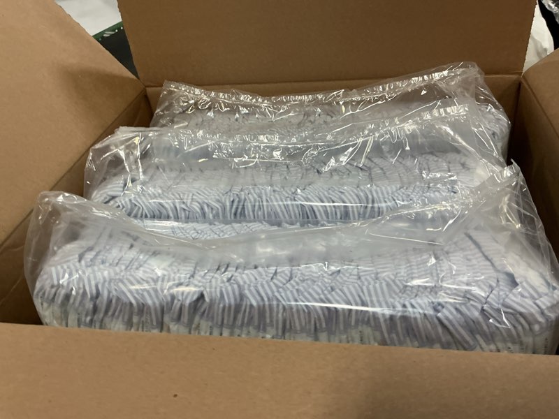 Condition photo showing New/Like New for luvs size 1 baby diapers, platinum protection bluey diapers for day & night, size 1, 294 count (packaging may vary) size 1 294